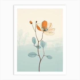 Flower On A Branch Art Print