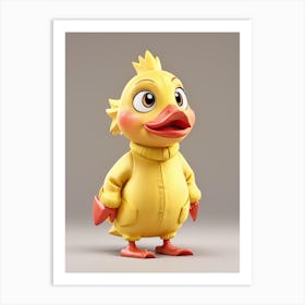 Duckling 1 Art Print