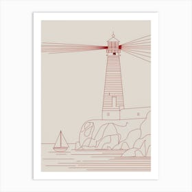 Lighthouse 6 Art Print