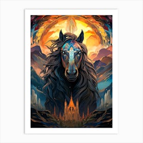 Horse Of The Sun Art Print