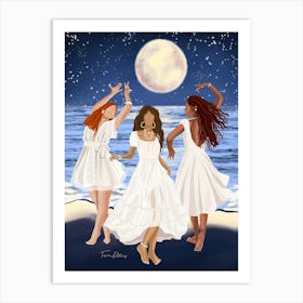 Moon Dance Art Print