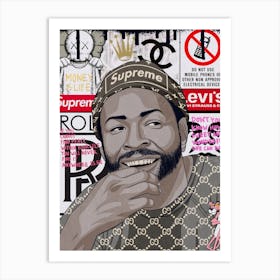 Marvin Gaye Art Print