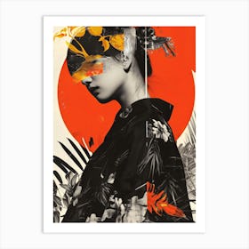 Asian Woman 17 Art Print