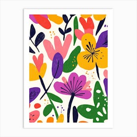 Floral Pattern Art Print