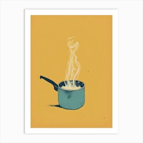 Pot Of Soup 1 Art Print