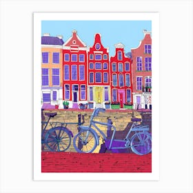 Amsterdam Art Canvas Print Art Print