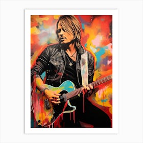 Keith Urban (1) Art Print