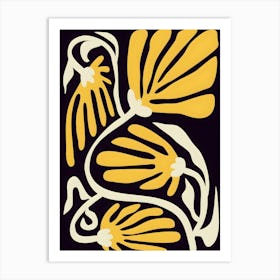 Henri Matisse Yellow And White Flowers Art Print