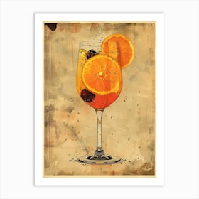 Aperol Spritz Art Print 288 Art Print