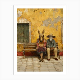 Mexico Bench 1 Fy V Art Print