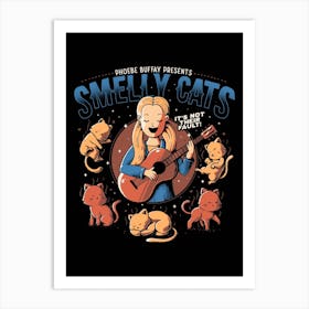 Smelly Cats Art Print