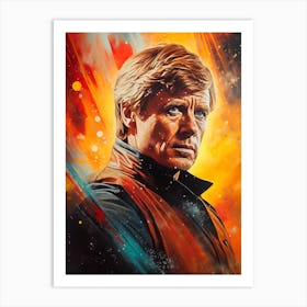 Robert Redford (2) Art Print