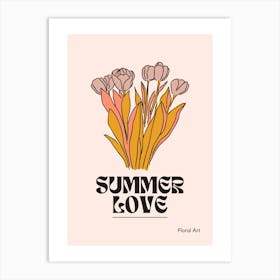 Summer Love 1 Art Print