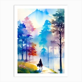 Watercolor Painting 1 Art Print