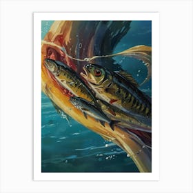 Mackerel Art Print