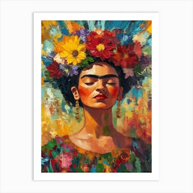 Frida Kahlo 3 Art Print