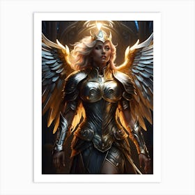 Angel Of War Art Print