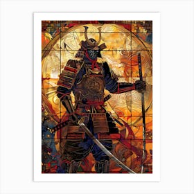 Samurai Warrior 6 Art Print