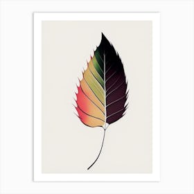 Ash Leaf Abstract 2 Art Print