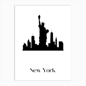 New York City Skyline 2 Art Print