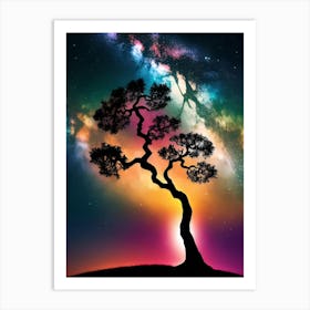 Lone Tree In The Sky 1 Art Print