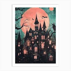 Haunted Castle Art Print