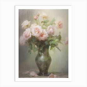 Roses Oil Painting Art Print