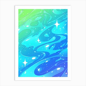 Abstract Painting 117 Art Print