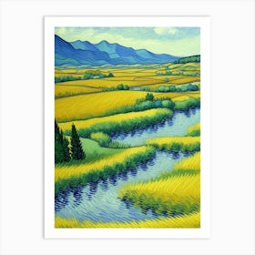 Field Of Sunflowers Art Print