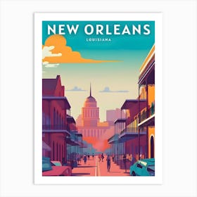 New Orleans Travel Art Print