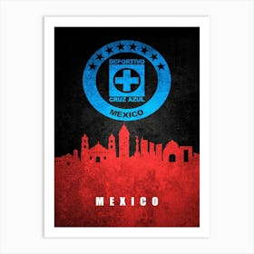 Cruz Azul Art Print