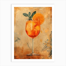 Aperol Spritz Art Print 390 Art Print