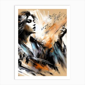 Portrait Artwork 209 Art Print