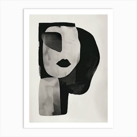 Harare Stone Park Bauhaus Minimalist Art Print