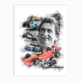 Alessandro Zanardi Art Print