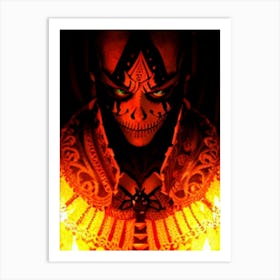 A Skeleton 1 Art Print