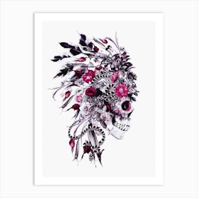 Skull Chief Art Print