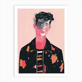 Portrait Of A Young Man 19 Art Print