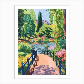 Regent S Park London Parks Garden 2 Painting Art Print