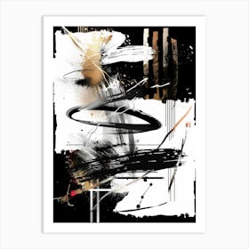 Abstract Painting 1700 Art Print