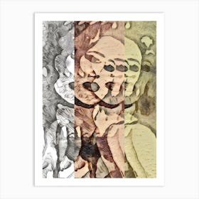 Portrait Of A Woman 56 Art Print