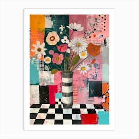 Flowers In A Vase 84 Art Print