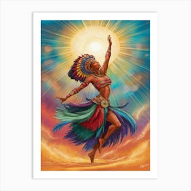 Dance Of The Sun Art Print