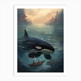 Orca Whale 5 Art Print