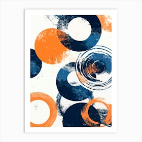 Abstract Circles Art Print