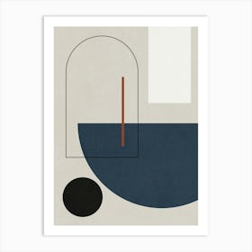 Minimal Art - A03 Art Print