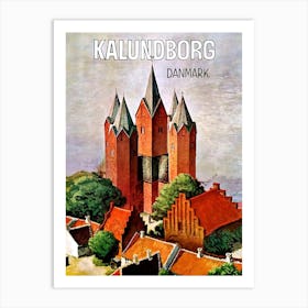 Kalundborg Castle, Denmark Art Print