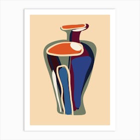 Abstract Vase Art Print