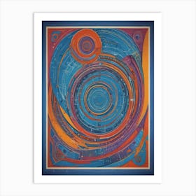 'Spiral Spiral' Art Print