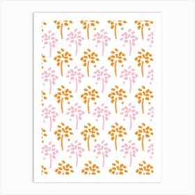 Palm Springs Pattern Art Print